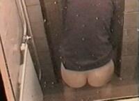 Hidden cam in ladies lavatory