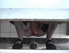 Hidden cam in ladies lavatory 