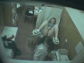 Hidden camera in the gynecologist's office