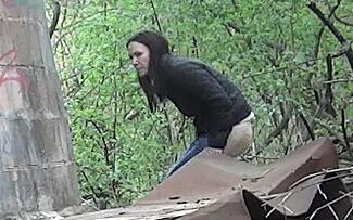 Outdoors Pissing